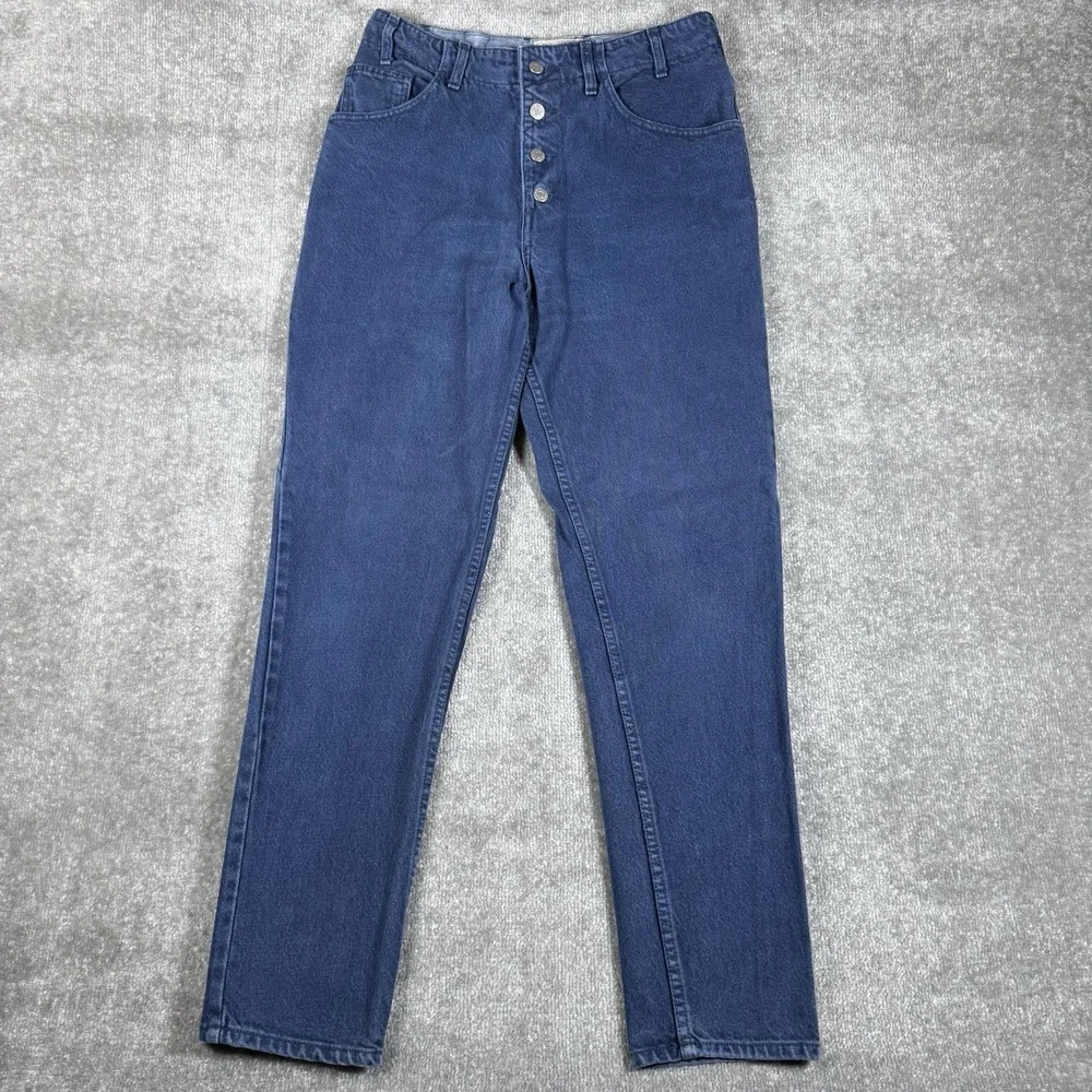 VTG Guess Georges Marciano Mom Jeans 31 High Rise Button Fly Made In USA 80s 90s
